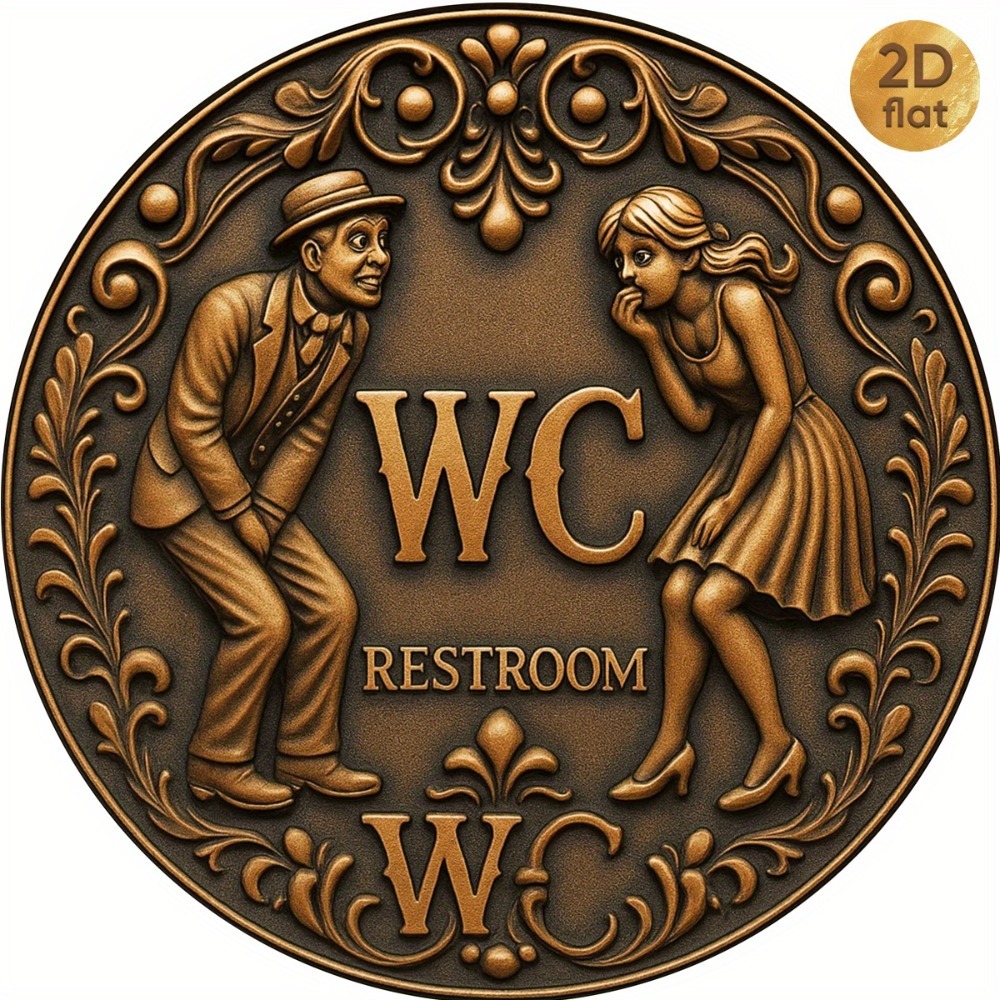 Home Bathroom Signs - 빈티지 