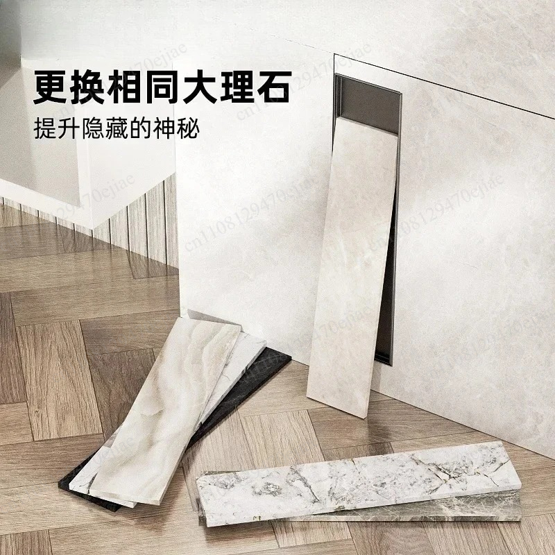 Toilet Brush Holder - 매립형 벽면 틈새 화장실 브러쉬 홀더