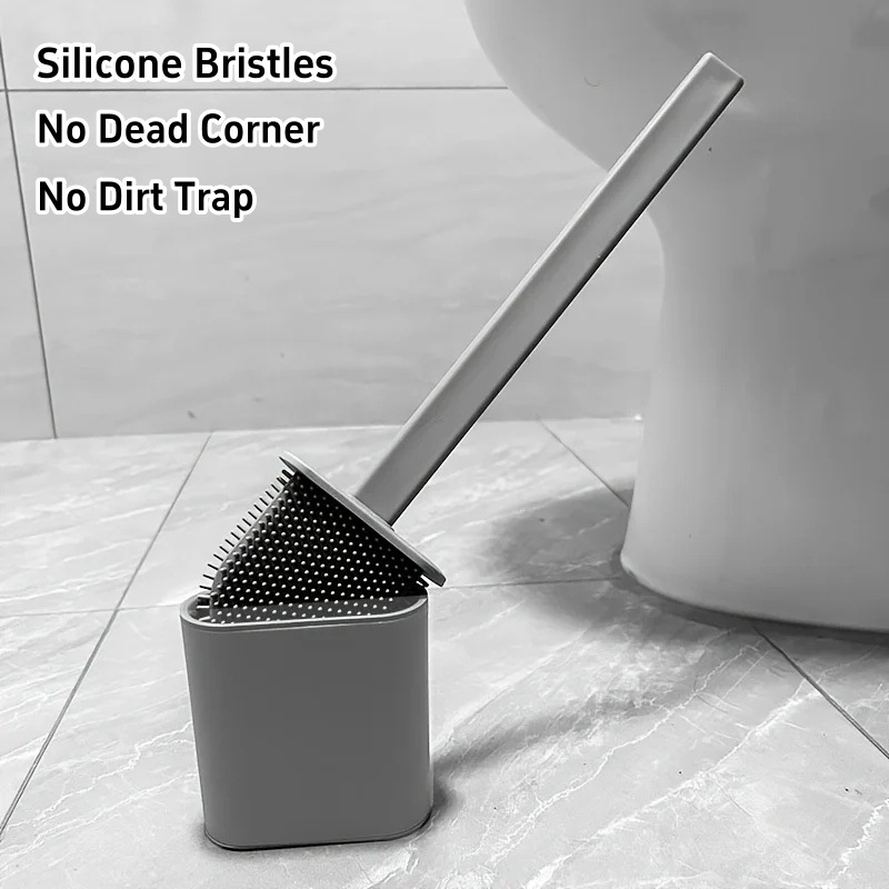 Toilet Brush Holder - 변기 브러시 방수 기능 포함, 받침대가
