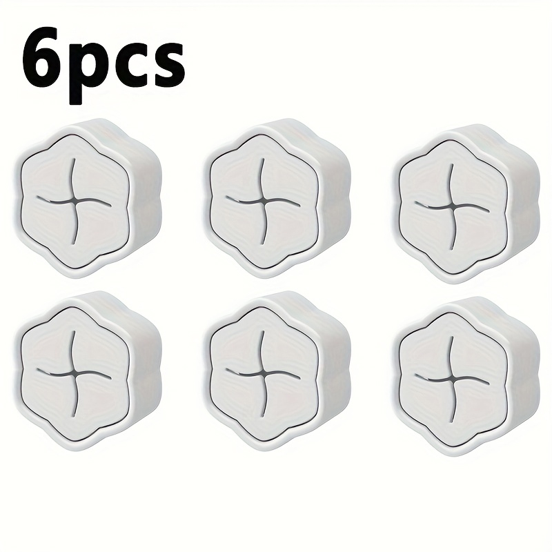 Robe Hook Adhesive - 6개입 무타공 접착식 수건걸이, 주방 욕실