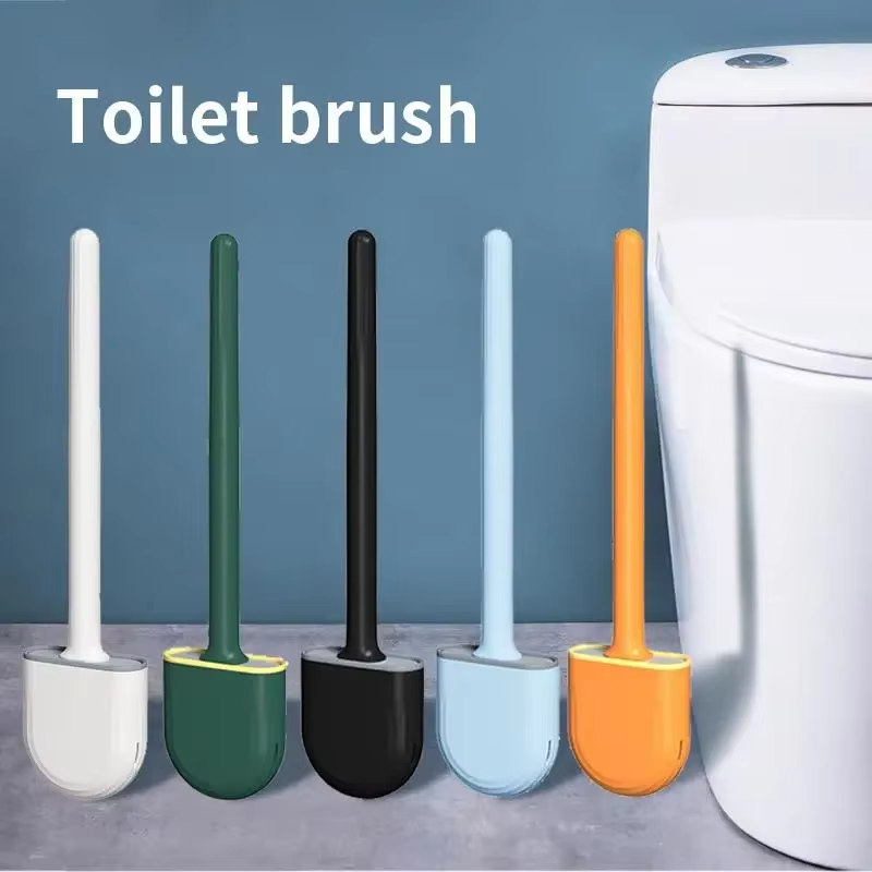 실리콘 변기솔 걸이형 긴 손잡이 유연한 청소솔 욕실 브 - Toilet Brush Holder 리뷰 및 가격