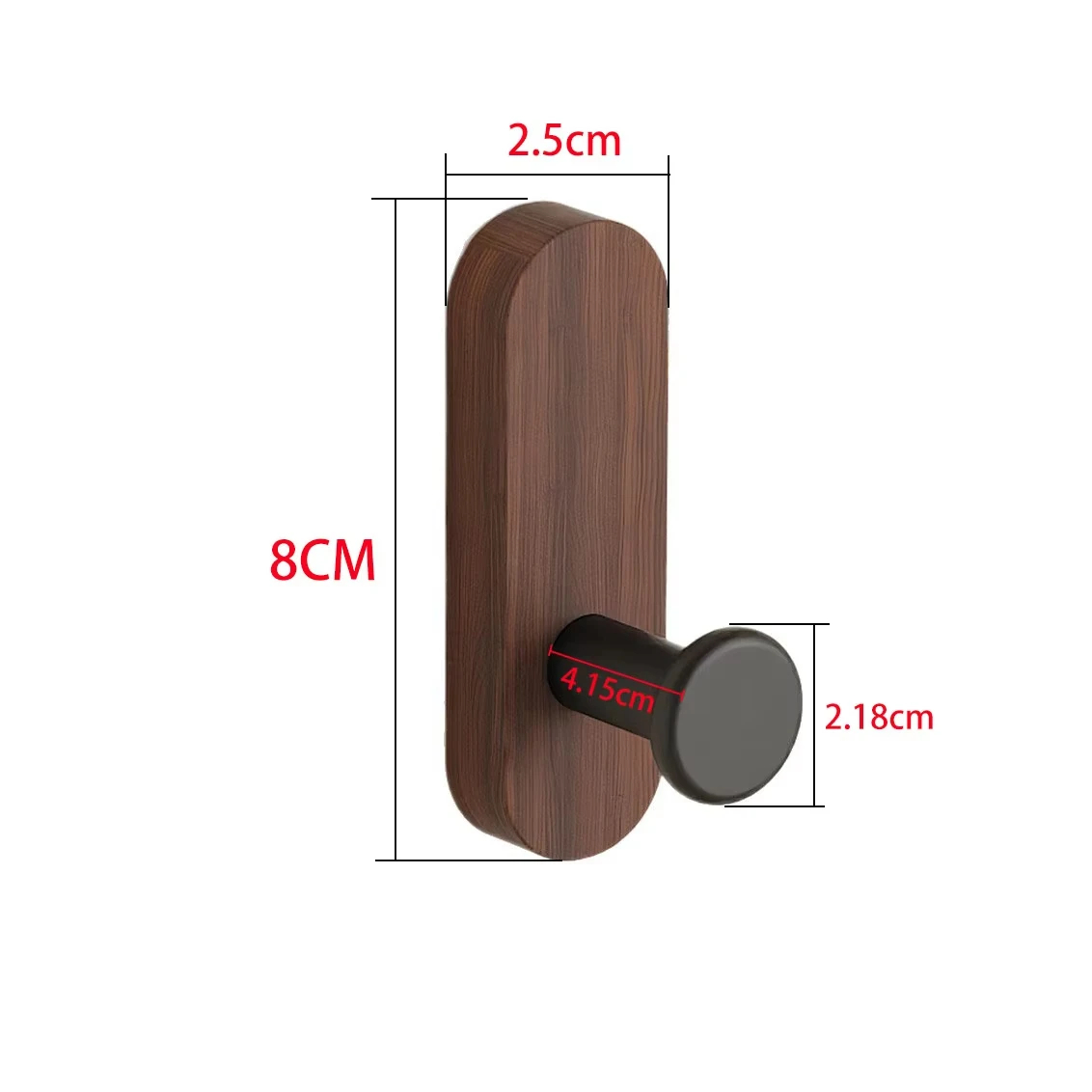 자가 접착식 호두나무 벽걸이 후크 (코트, 수건, 옷, - Robe Hook Adhesive 리뷰 및 가격