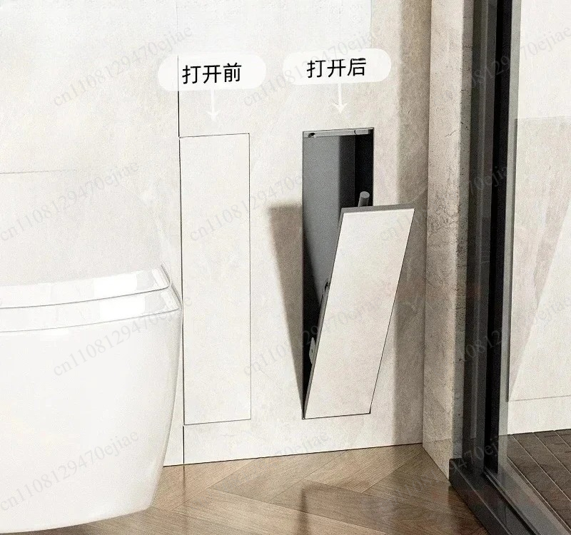 매립형 벽면 틈새 화장실 브러쉬 홀더 숨김형 스테인리스 - Toilet Brush Holder 리뷰 및 가격
