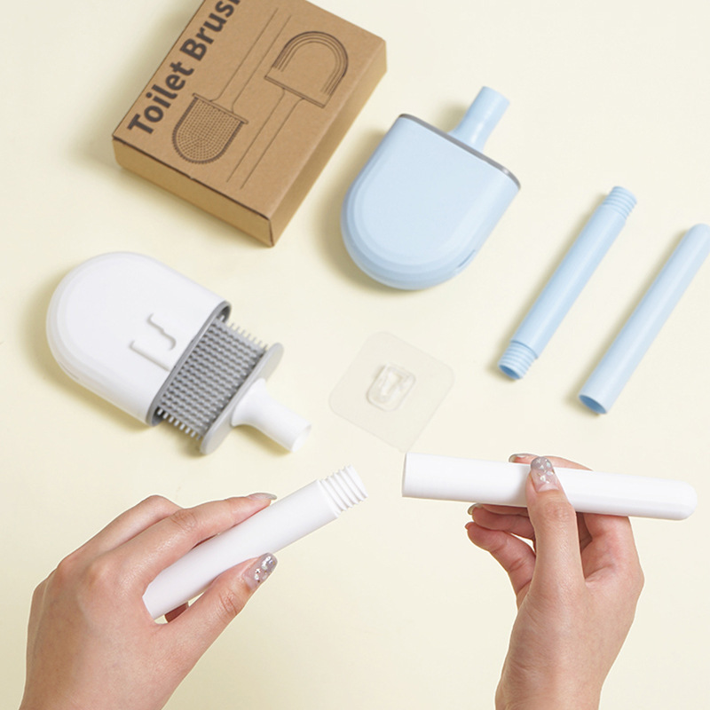 미니 실리콘 화장실 브러쉬(받침대 포함) - 물샘 방지 - Toilet Brush Holder 리뷰 및 가격