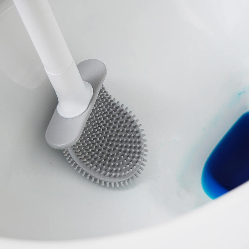 미니 실리콘 화장실 브러쉬(받침대 포함) - 물샘 방지 - Toilet Brush Holder 리뷰 및 가격