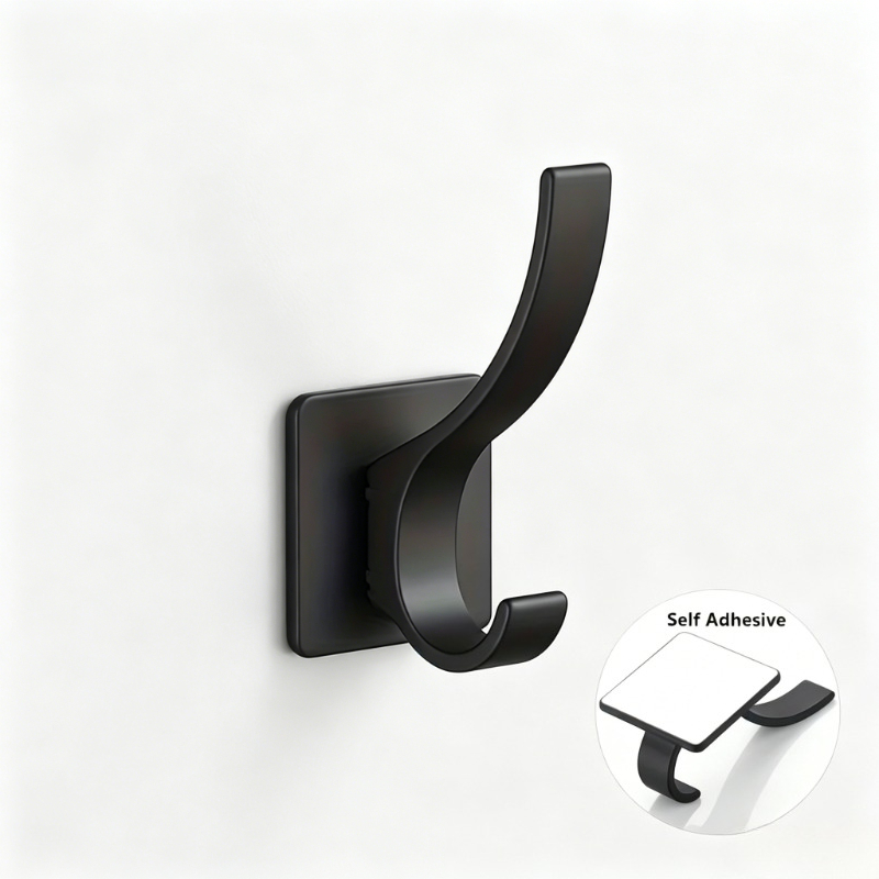 2/4개 접착식 벽걸이 후크, 고하중 스티커 코트 걸이 - Robe Hook Adhesive 리뷰 및 가격