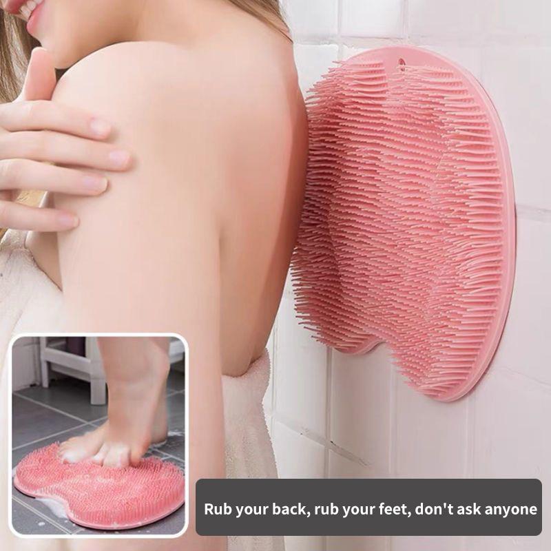 벽걸이형 샤워용 발 스크럽 매트, 미끄럼 방지 각질 제 - Non Slip Bath Mat 리뷰 및 가격