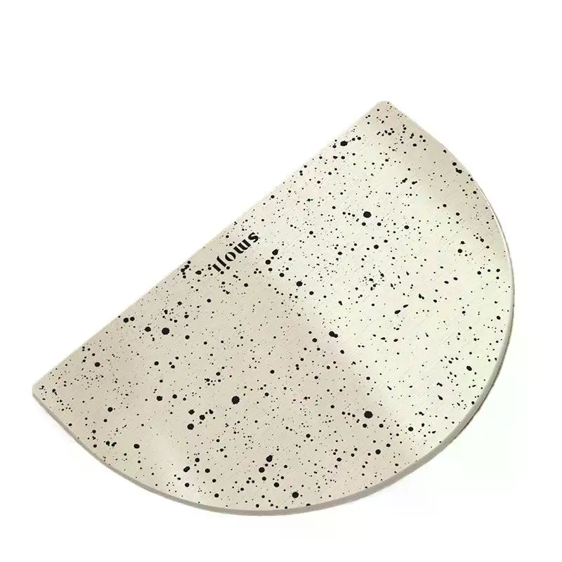 타원형 얼룩무늬 규조토 욕실 매트: 빠른 건조, 미끄럼 - Non Slip Bath Mat 리뷰 및 가격