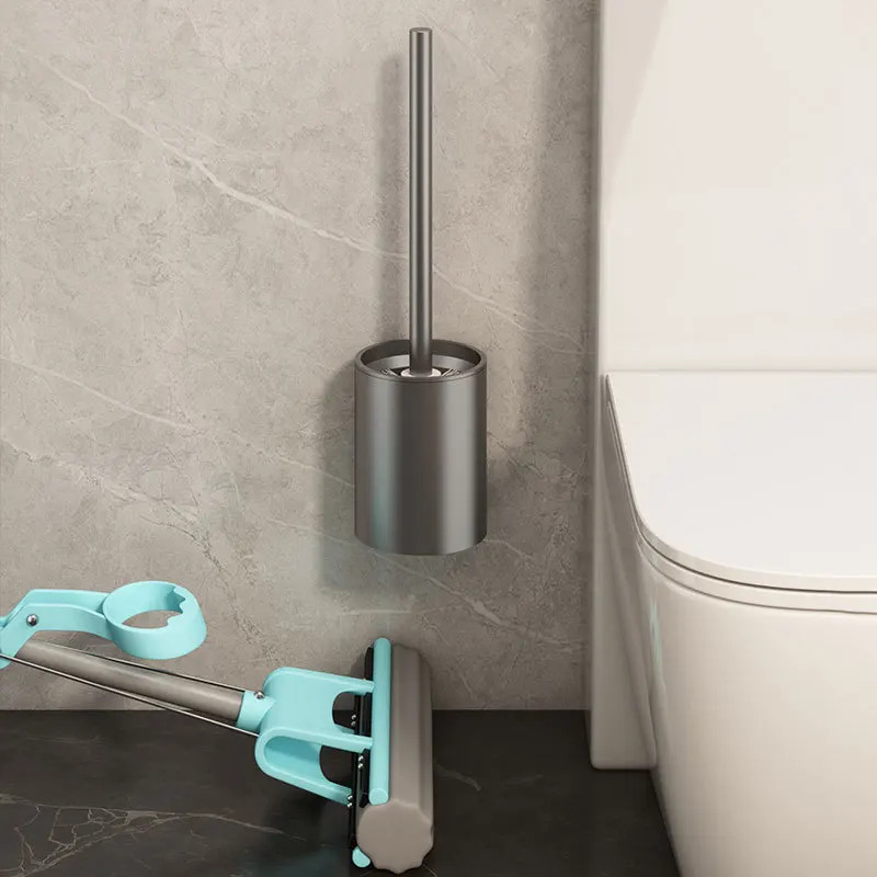 욕실 화장실 브러시 홀더 청소 도구 공간 알루미늄 벽  - Toilet Brush Holder 리뷰 및 가격