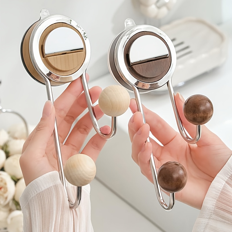 평평하고 매끄러운 벽면용 진공 흡착 컵 벽걸이 후크 - - Robe Hook Adhesive 리뷰 및 가격