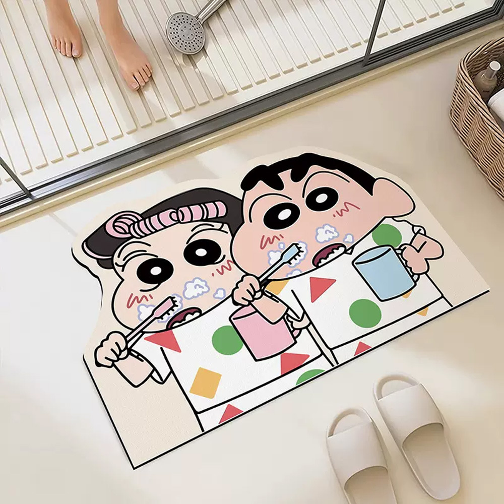 30*40cm 크레용 신짱 욕실용 샤워 매트, 흡수력이 - Non Slip Bath Mat 리뷰 및 가격