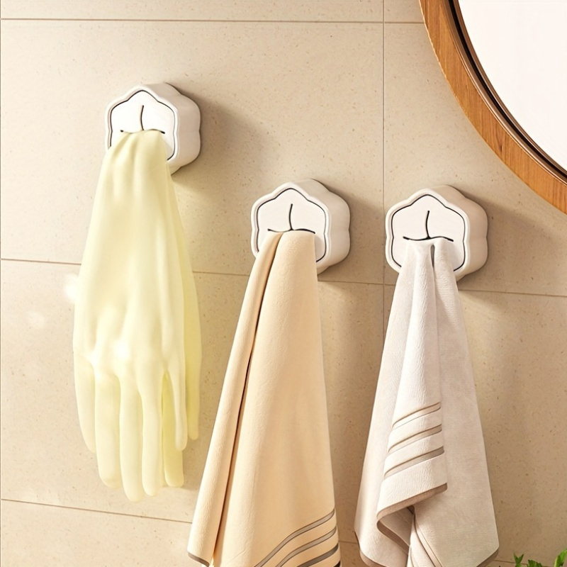6개입 무타공 접착식 수건걸이, 주방 욕실 수건걸이,  - Robe Hook Adhesive 리뷰 및 가격