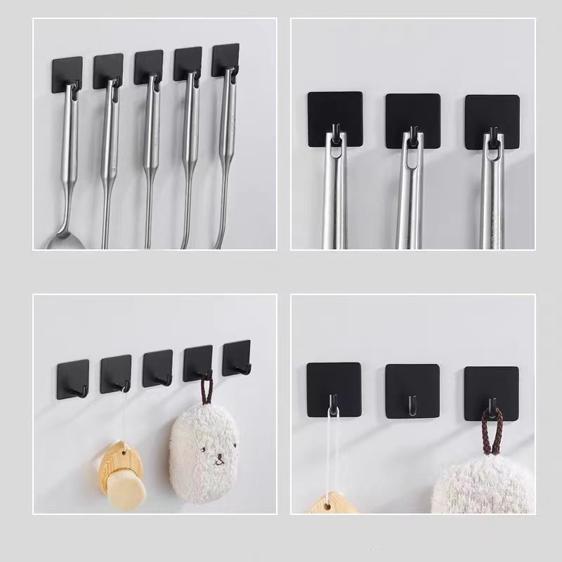 2-4개 셀프 접착식 벽걸이 후크 수건걸이 문 옷걸이  - Robe Hook Adhesive 리뷰 및 가격