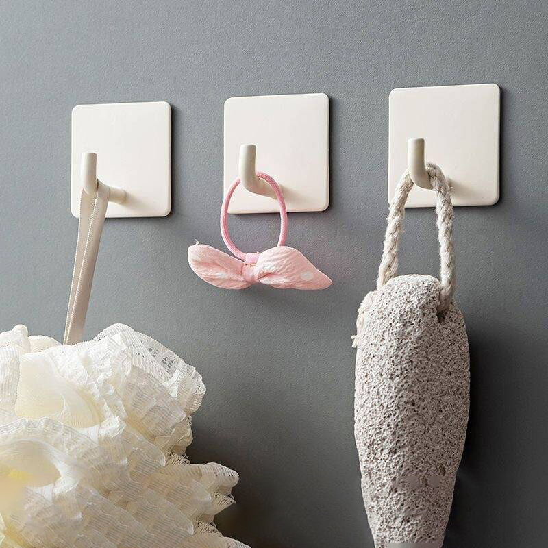 2-4개 셀프 접착식 벽걸이 후크 수건걸이 문 옷걸이  - Robe Hook Adhesive 리뷰 및 가격