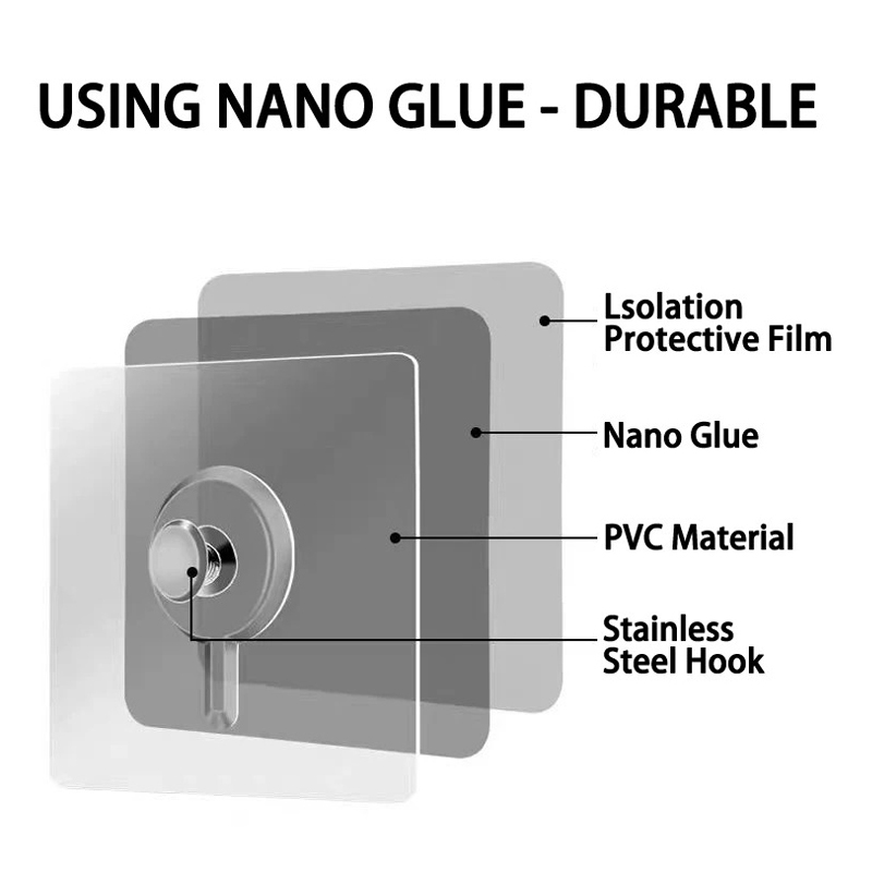 강력한 접착 후크 그림 프레임 홀더 포스터 사진 시계  - Robe Hook Adhesive 리뷰 및 가격